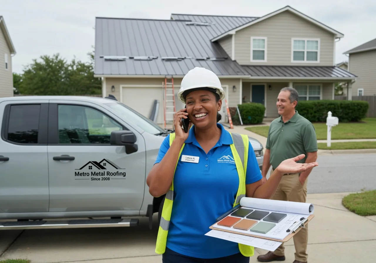 Storm Damage Metal Roof Repair in Piper City, IL